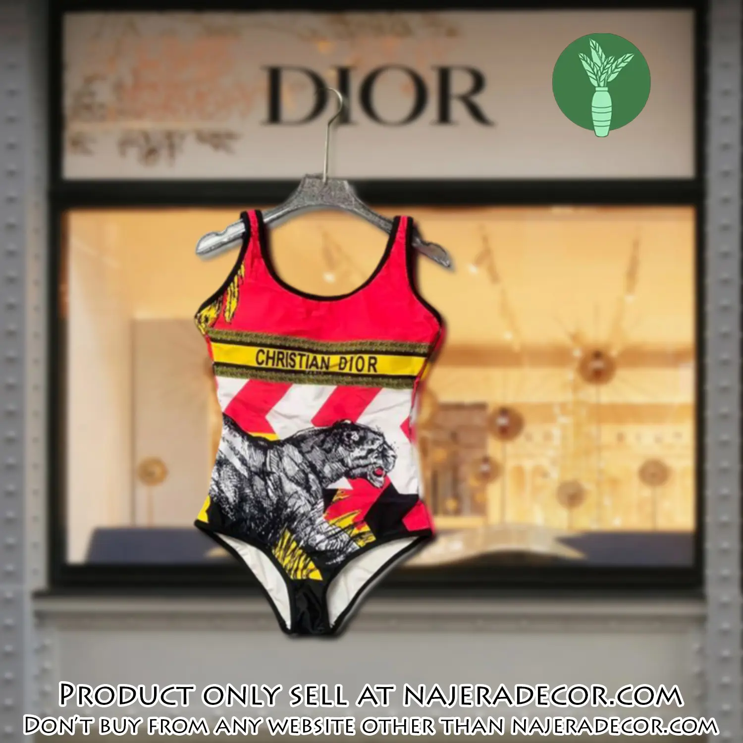 Christian dior swimwear beachwear one piece swimsuit osw1045 njr3754675